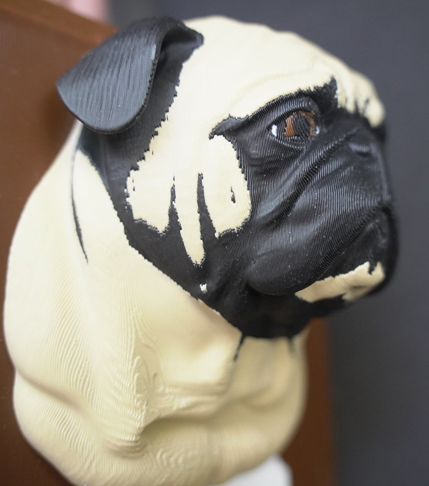 Figura 3D Personalizada de Mascota (15cm - Busto)